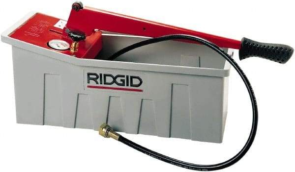 Ridgid - 725 psi, Pressure Test Gauge and Calibrator - Benchmark Tooling