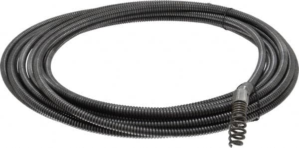 Ridgid - 5/16" x 25' Drain Cleaning Machine Cable - Inner Core Drophead, 3/4" to 1-1/2" Pipe, Use with Models K39, K40 & K50 - Benchmark Tooling