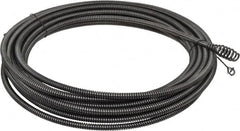 Ridgid - 5/16" x 35' Drain Cleaning Machine Cable - Inner Core Bulb Auger, 3/4" to 1-1/2" Pipe, Use with Models K39, K40 & K50 - Benchmark Tooling