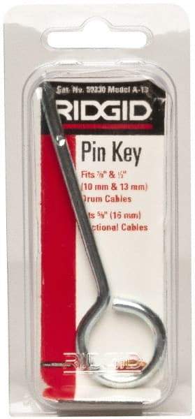 Ridgid - Drain Cleaning Machine Coupling Pin - For Use with Models K39, K50, K375 & K3800 - Benchmark Tooling