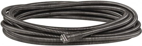 Ridgid - 3/8" x 25' Drain Cleaning Machine Cable - Inner Core Male Cping, 3/4" to 4" Pipe, Use with Models K50, K60SP & K75 A/B - Benchmark Tooling