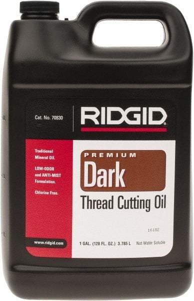 Ridgid - Dark Cutting Oil - 1 Gallon Jug - Benchmark Tooling