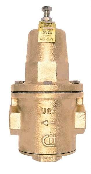 Conbraco - 400 Max psi Pressure Reducing Valve - 1-1/2" Threaded Connection - Benchmark Tooling