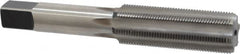 Made in USA - 5/8-24 UNEF 6 Flute Bright Finish High Speed Steel Straight Flute Standard Hand Tap - Bottoming, Right Hand Thread, 3-13/16" OAL, H3 Limit, Oversize - Exact Industrial Supply