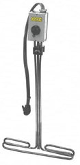 Made in USA - 240 Volt, 1 Phase, 6,000 Watt, T Type Sink Sanitizer Heater - 26" Leg Length - Benchmark Tooling