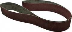 Tru-Maxx - 3" Wide x 90" OAL, 60 Grit, Aluminum Oxide Abrasive Belt - Aluminum Oxide, Medium, Coated, X Weighted Cloth Backing, Series VAC228 - Benchmark Tooling