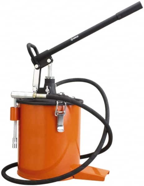 PRO-LUBE - Grease Lubrication Aluminum & Steel Lever Hand Pump - For 22 Lb Container - Benchmark Tooling