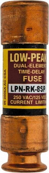 Cooper Bussmann - 125 VDC, 250 VAC, 4.5 Amp, Time Delay General Purpose Fuse - Fuse Holder Mount, 50.8mm OAL, 100 at DC, 300 at AC (RMS) kA Rating, 9/16" Diam - Benchmark Tooling