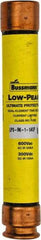 Cooper Bussmann - 300 VDC, 600 VAC, 1.25 Amp, Time Delay General Purpose Fuse - Fuse Holder Mount, 127mm OAL, 100 at DC, 300 at AC (RMS) kA Rating, 13/16" Diam - Benchmark Tooling