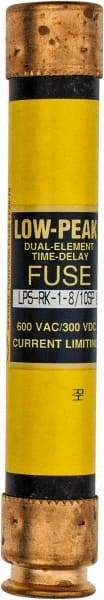 Cooper Bussmann - 300 VDC, 600 VAC, 1.8 Amp, Time Delay General Purpose Fuse - Fuse Holder Mount, 127mm OAL, 100 at DC, 300 at AC (RMS) kA Rating, 13/16" Diam - Benchmark Tooling