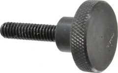 Gibraltar - 1/4-20 Knurled Shoulder Grade C-12L14 Steel Thumb Screw - Benchmark Tooling