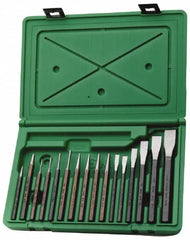 SK - 16 Piece Punch & Chisel Set - Benchmark Tooling