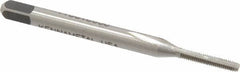 Kennametal - #1-72 UNF 3B 2 Flute Bright Finish High Speed Steel Straight Flute Standard Hand Tap - Bottoming, Right Hand Thread, 1.69" OAL, 3/8" Thread Length, H1 Limit, Oversize - Exact Industrial Supply