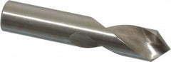 Interstate - 3/8" Body Diam, 90°, 2" OAL, High Speed Steel Spotting Drill - Benchmark Tooling