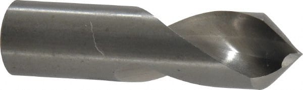 Interstate - 1/2" Body Diam, 90°, 2" OAL, High Speed Steel Spotting Drill - Benchmark Tooling