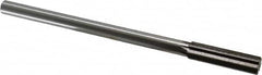 Interstate - 0.535" High Speed Steel Chucking Reamer - Straight Flute, 0.4355" Straight Shank, 2" Flute Length, 8" OAL - Benchmark Tooling