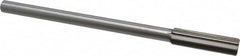 Interstate - 0.567" High Speed Steel Chucking Reamer - Straight Flute, 0.4355" Straight Shank, 2" Flute Length, 8" OAL - Benchmark Tooling