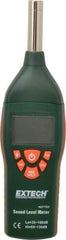 Extech - A and C Frequency Weight, LCD Display Sound Meter - 65 to 130 Decibels - Benchmark Tooling