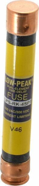 Cooper Bussmann - 300 VDC, 600 VAC, 4 Amp, Time Delay General Purpose Fuse - Fuse Holder Mount, 127mm OAL, 100 at DC, 300 at AC (RMS) kA Rating, 13/16" Diam - Benchmark Tooling