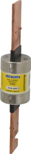 Cooper Bussmann - 300 VDC, 600 VAC, 400 Amp, Time Delay General Purpose Fuse - Bolt-on Mount, 11-5/8" OAL, 100 at DC, 300 at AC (RMS) kA Rating, 2-9/16" Diam - Benchmark Tooling