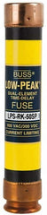 Cooper Bussmann - 300 VDC, 600 VAC, 50 Amp, Time Delay General Purpose Fuse - Fuse Holder Mount, 5-1/2" OAL, 100 at DC, 300 at AC (RMS) kA Rating, 1-1/16" Diam - Benchmark Tooling