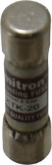 Cooper Bussmann - 600 VAC, 20 Amp, Fast-Acting General Purpose Fuse - Fuse Holder Mount, 1-1/2" OAL, 100 at AC kA Rating, 13/32" Diam - Benchmark Tooling