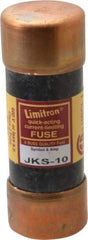 Cooper Bussmann - 600 VAC, 10 Amp, Fast-Acting General Purpose Fuse - Fuse Holder Mount, 2-1/4" OAL, 200 (RMS) kA Rating, 13/16" Diam - Benchmark Tooling