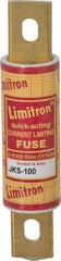 Cooper Bussmann - 600 VAC, 100 Amp, Fast-Acting General Purpose Fuse - Bolt-on Mount, 4-5/8" OAL, 200 (RMS) kA Rating, 1-1/8" Diam - Benchmark Tooling