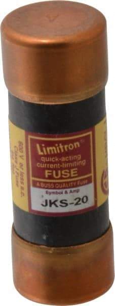 Cooper Bussmann - 600 VAC, 20 Amp, Fast-Acting General Purpose Fuse - Fuse Holder Mount, 2-1/4" OAL, 200 (RMS) kA Rating, 13/16" Diam - Benchmark Tooling