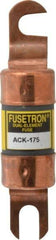 Cooper Bussmann - 175 Amp Time Delay Fast-Acting Forklift & Truck Fuse - 72VAC, 72VDC, 4.72" Long x 1" Wide, Littelfuse CCK175, Bussman ACK-175, Ferraz Shawmut ACK175 - Benchmark Tooling