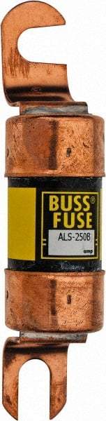 Cooper Bussmann - 250 Amp Time Delay Fast-Acting Forklift & Truck Fuse - 125VAC, 125VDC, 4.71" Long x 1" Wide, Bussman ALS-250, Ferraz Shawmut ALS250 - Benchmark Tooling