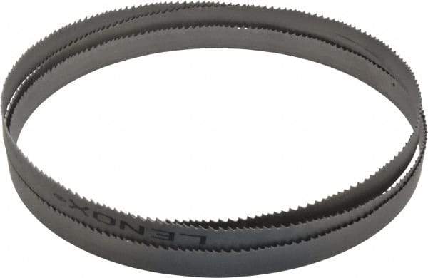 Lenox - 2 to 3 TPI, 14' 3-1/2" Long x 1" Wide x 0.035" Thick, Welded Band Saw Blade - Bi-Metal, Toothed Edge, Flexible Back - Benchmark Tooling