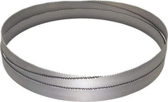 Lenox - 6 to 10 TPI, 9' 11-1/2" Long x 1" Wide x 0.035" Thick, Welded Band Saw Blade - Bi-Metal, Toothed Edge, Modified Raker Tooth Set, Flexible Back, Contour Cutting - Benchmark Tooling