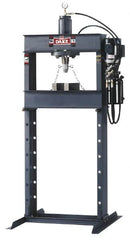 Dake - 25 Ton Hydraulic Shop Press - 10 Inch Stroke, 1 HP, Single Phase - Benchmark Tooling