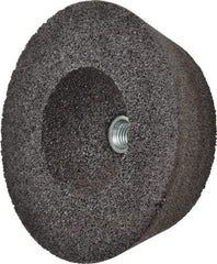Norton - 6" Diam, 2" Overall Thickness, 16 Grit, Type 11 Tool & Cutter Grinding Wheel - Very Coarse Grade, Silicon Carbide, P Hardness, 6,000 RPM - Benchmark Tooling