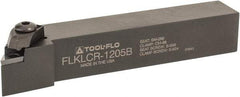 Tool-Flo - FLP..., FLKL External Right Hand Indexable Profiling Toolholder - 3/4" Shank Height x 3/4" Shank Width, 4-1/2" Long - Benchmark Tooling