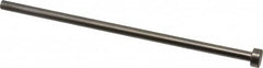 Gibraltar - 15/64" Pin Diam, 13/32" Head Diam x 3/16" Head Height, 6" OAL, Straight Ejector Pin - Steel, 5-13/16" Pin Length - Benchmark Tooling