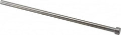 Gibraltar - 9/32" Pin Diam, 7/16" Head Diam x 1/4" Head Height, 8" OAL, Straight Ejector Pin - Steel, 7-3/4" Pin Length - Benchmark Tooling