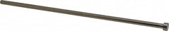 Gibraltar - 5/16" Pin Diam, 1/2" Head Diam x 1/4" Head Height, 12" OAL, Straight Ejector Pin - Steel, 11-3/4" Pin Length - Benchmark Tooling