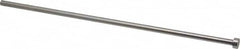 Gibraltar - 21/64" Pin Diam, 9/16" Head Diam x 1/4" Head Height, 14" OAL, Straight Ejector Pin - Steel, 13-3/4" Pin Length - Benchmark Tooling