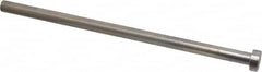 Gibraltar - 3/8" Pin Diam, 5/8" Head Diam x 1/4" Head Height, 8" OAL, Straight Ejector Pin - Steel, 7-3/4" Pin Length - Benchmark Tooling