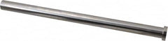 Gibraltar - 3/4" Pin Diam, 1" Head Diam x 1/4" Head Height, 12" OAL, Straight Ejector Pin - Steel, 11-3/4" Pin Length - Benchmark Tooling