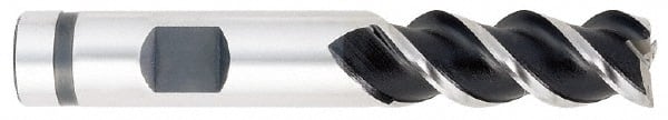 OSG - 7/8", 1-7/8" LOC, 7/8" Shank Diam, 4-1/8" OAL, 4 Flute, Powdered Metal Square End Mill - Benchmark Tooling