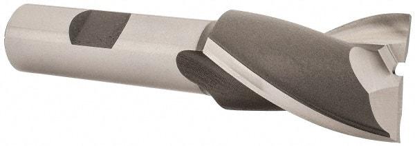 OSG - 1", 1-1/2" LOC, 5/8" Shank Diam, 3-5/8" OAL, 2 Flute, Cobalt Square End Mill - Single End, Uncoated, Spiral Flute, 30° Helix, Centercutting, Right Hand Cut, Right Hand Flute, Series 520 - Benchmark Tooling