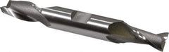 OSG - 7/16", 13/16" LOC, 1/2" Shank Diam, 3-3/4" OAL, 2 Flute, Cobalt Square End Mill - Double End, Uncoated, Spiral Flute, 30° Helix, Centercutting, Right Hand Cut, Right Hand Flute, Series 522 - Benchmark Tooling