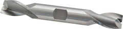 OSG - 1/2", 13/16" LOC, 1/2" Shank Diam, 3-3/4" OAL, 2 Flute, Cobalt Square End Mill - Double End, Uncoated, Spiral Flute, 30° Helix, Centercutting, Right Hand Cut, Right Hand Flute, Series 522 - Benchmark Tooling