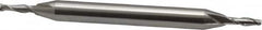 OSG - 2mm, 15/64" LOC, 3/16" Shank Diam, 2-1/4" OAL, 2 Flute, Cobalt Square End Mill - Double End, Uncoated, Spiral Flute, 30° Helix, Centercutting, Right Hand Cut, Right Hand Flute, Series 582 - Benchmark Tooling