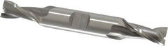 OSG - 10.5mm, 13/16" LOC, 1/2" Shank Diam, 3-3/4" OAL, 2 Flute, Cobalt Square End Mill - Double End, Uncoated, Spiral Flute, 30° Helix, Centercutting, Right Hand Cut, Right Hand Flute, Series 582 - Benchmark Tooling