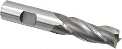 OSG - 5/8", 1-5/8" LOC, 5/8" Shank Diam, 3-3/4" OAL, 3 Flute, Cobalt Square End Mill - Single End, Uncoated, Spiral Flute, 30° Helix, Centercutting, Right Hand Cut, Right Hand Flute, Series 531 - Benchmark Tooling