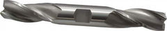 OSG - 3/4", 1-5/8" LOC, 3/4" Shank Diam, 5-5/8" OAL, 3 Flute, Cobalt Square End Mill - Double End, Uncoated, Spiral Flute, 30° Helix, Centercutting, Right Hand Cut, Right Hand Flute, Series 532 - Benchmark Tooling